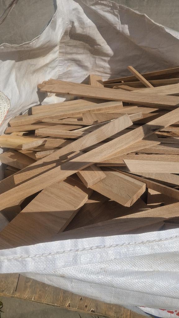 Eikenhout resthout werkplaats, Minder dan 3 m³, Ophalen, Eikenhout, Blokken