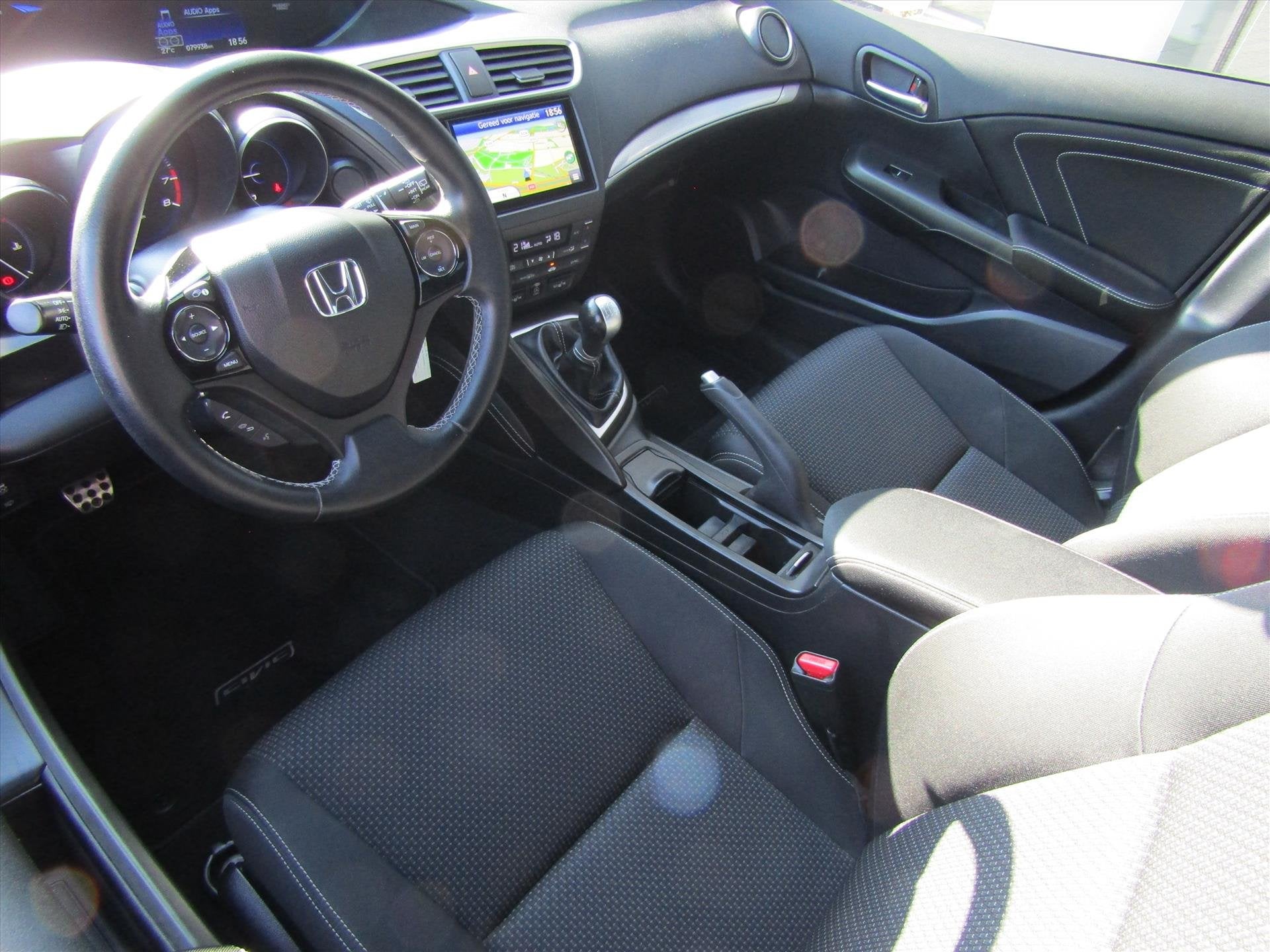 Honda Civic 1.8 142pk Elegance/ADS, Auto's, Honda, Voorwielaandrijving, Dealer onderhouden, Gebruikt, 4 cilinders
