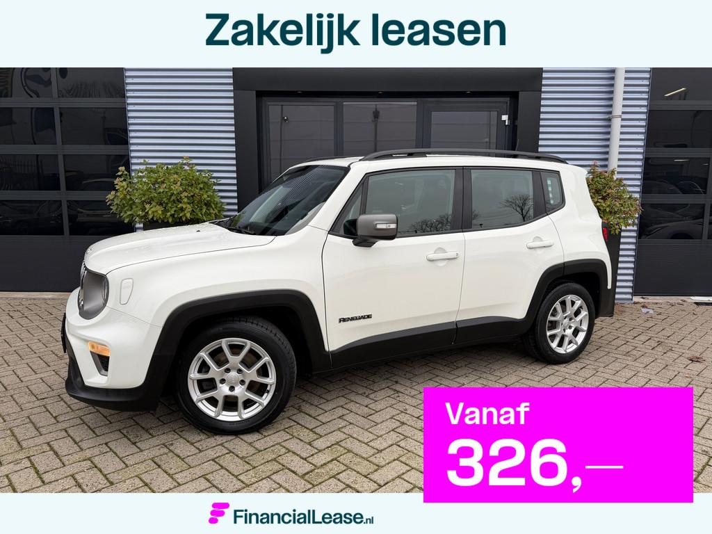 Jeep Renegade 1.3T DDCT Limited Automaat|Applecarplay|Cruise, Stof, Gebruikt, 4 cilinders, 150 pk