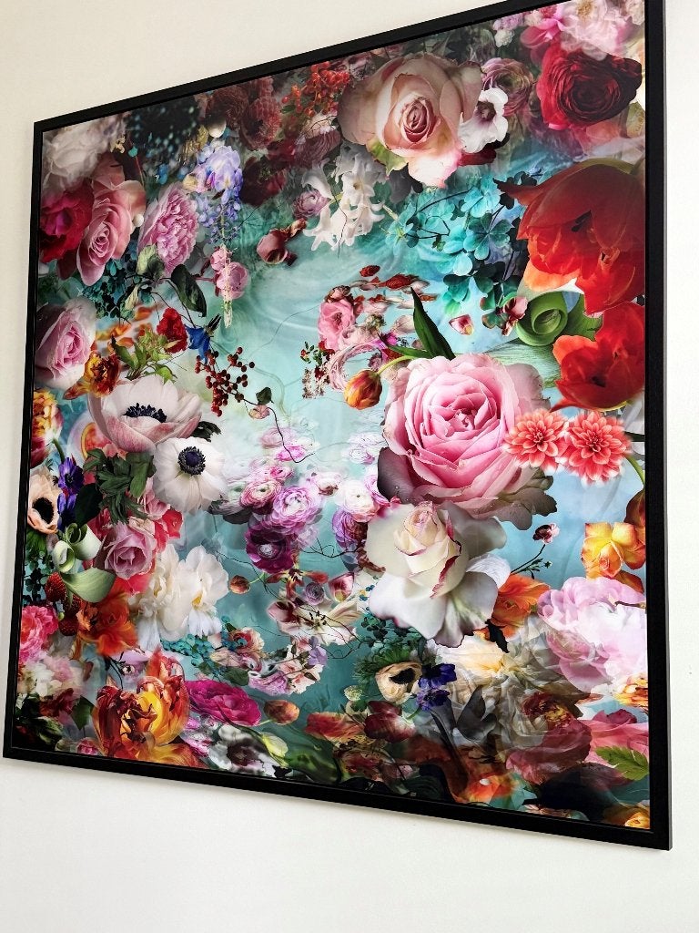 Art work Isabelle Menin: (ï'll be your Summer 04) 187 /187cm, Ophalen, Glas, Gelimiteerde oplage, Overige technieken