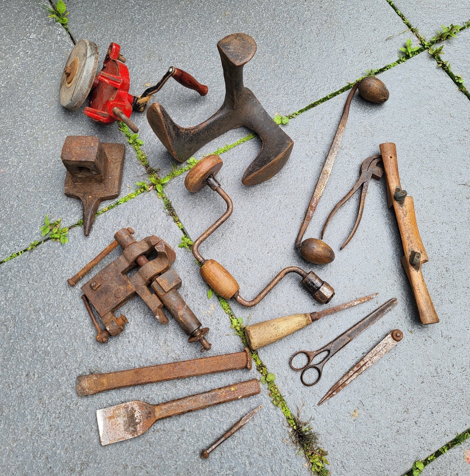 Vintage Gereedschap Collectie - Diverse Oude Werktuigen, Ophalen
