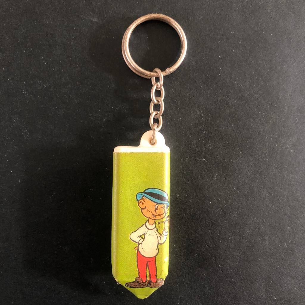 Vintage Puk Toffel sleutelhanger - Olie B. Bommel, Ophalen of Verzenden, Gebruikt, Knuffel of Figuurtje