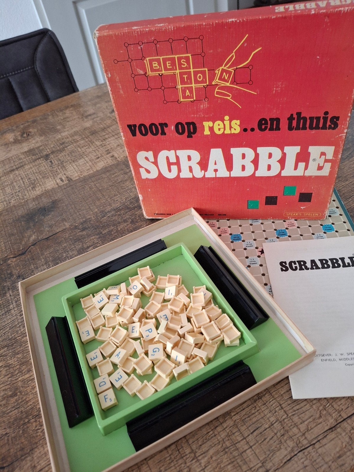 reis scrabble, Ophalen of Verzenden