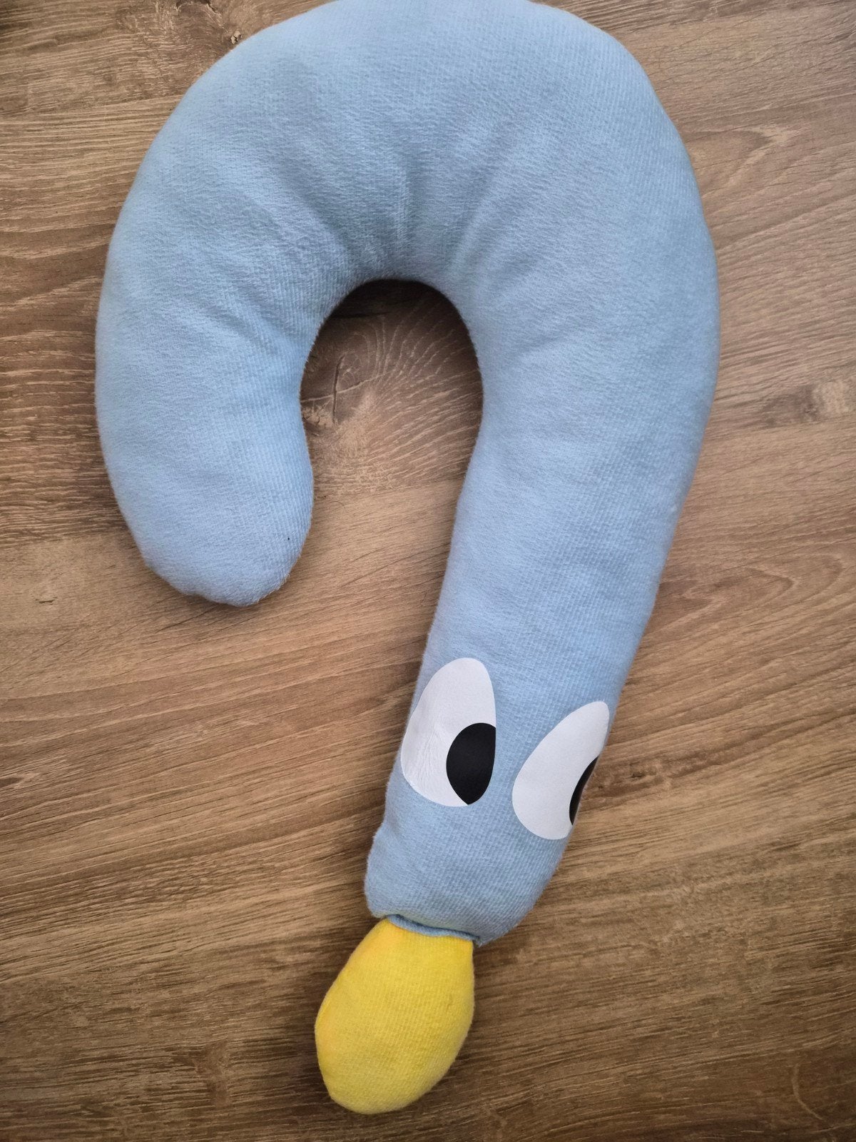 Blauw vraagteken kussen, hondenkussen, ondersteuning hond, Dieren en Toebehoren, Ophalen of Verzenden, Zo goed als nieuw, Overige typen