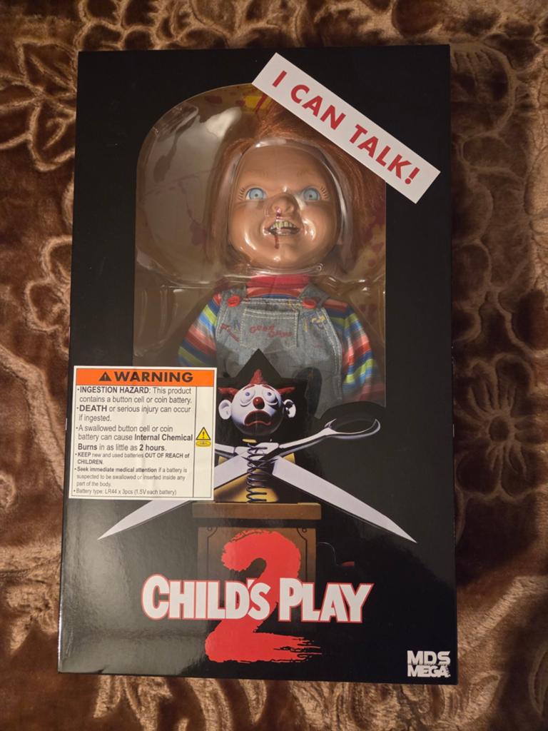 Nieuwe Chucky Pop Child's Play 2 - I Can Talk!, Verzamelen, Poppen, Nieuw, Pop, Ophalen