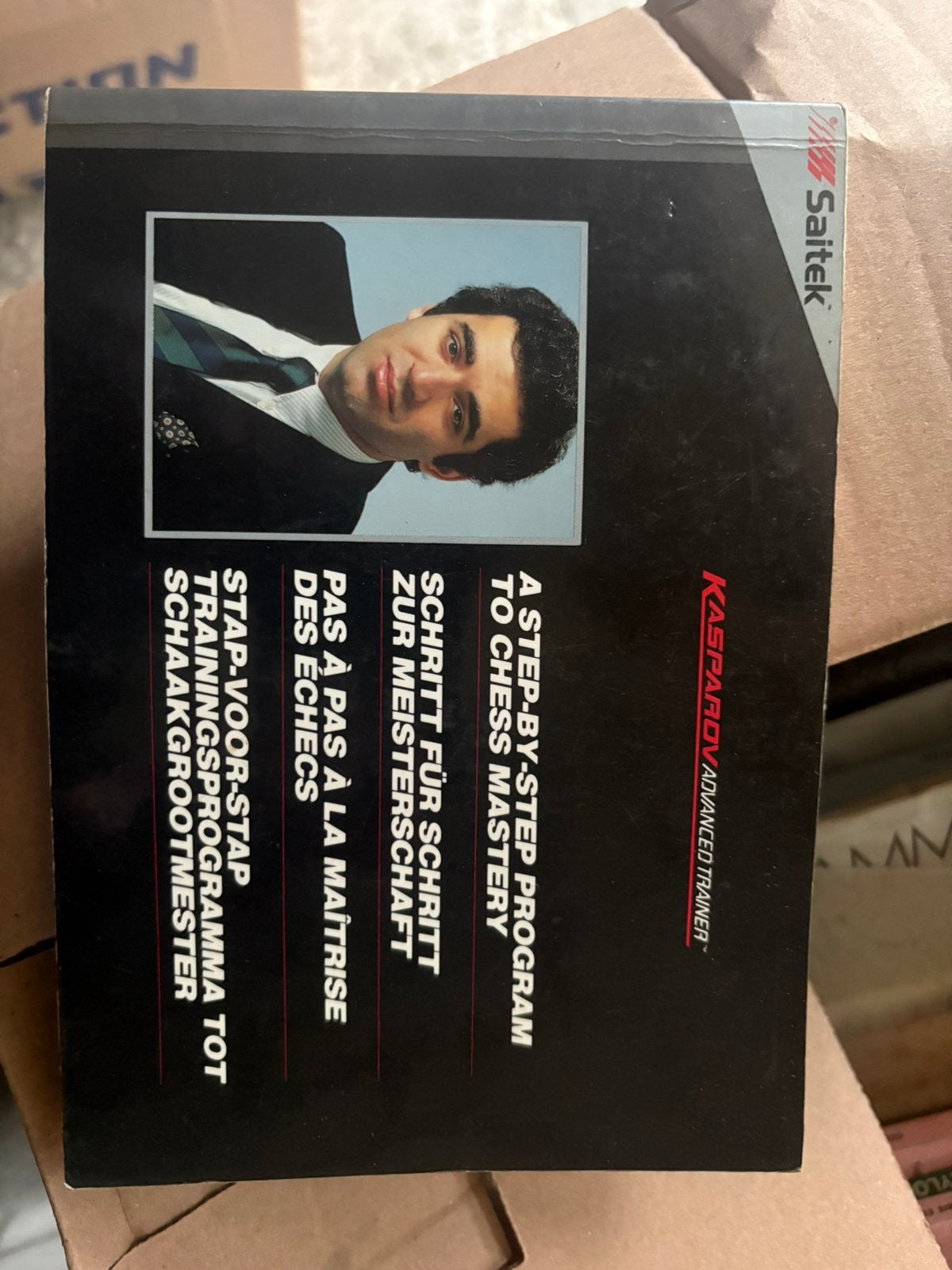 Saitek Kasparov Advanced Trainer schaakcomputer, Verzenden, Zo goed als nieuw, Sport