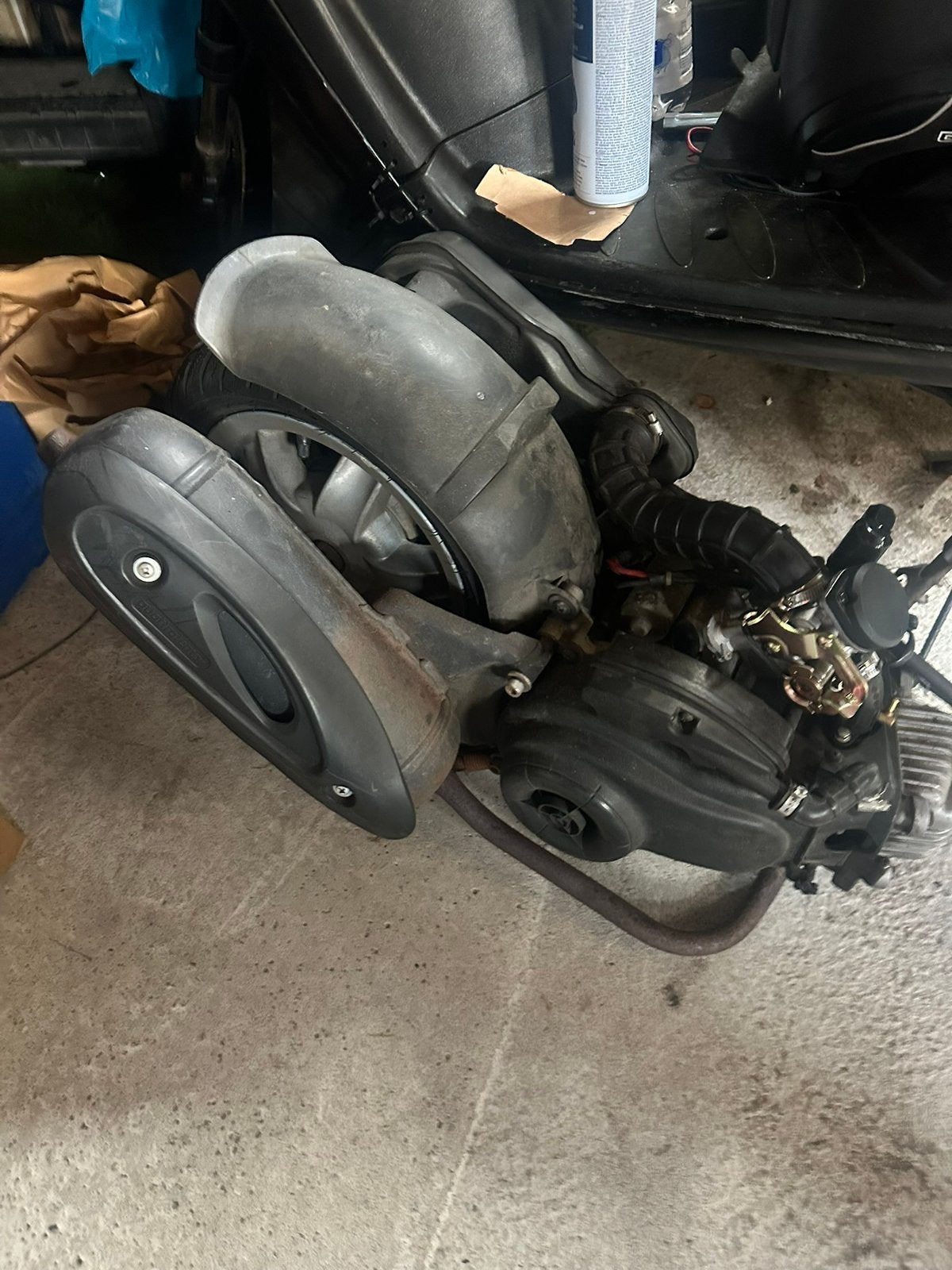 Piaggio zip 80 cc 4 takt blok Gereviseerd, Ophalen, Zo goed als nieuw, Blok, Piaggio