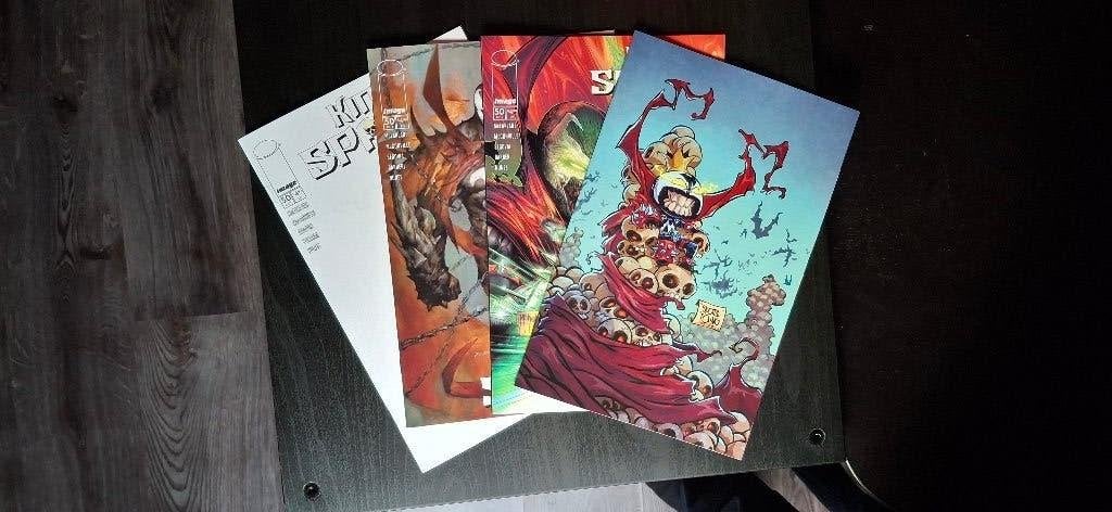 King Spawn #50 variant covers, Amerika, Todd McFarlane, Ophalen of Verzenden, Zo goed als nieuw