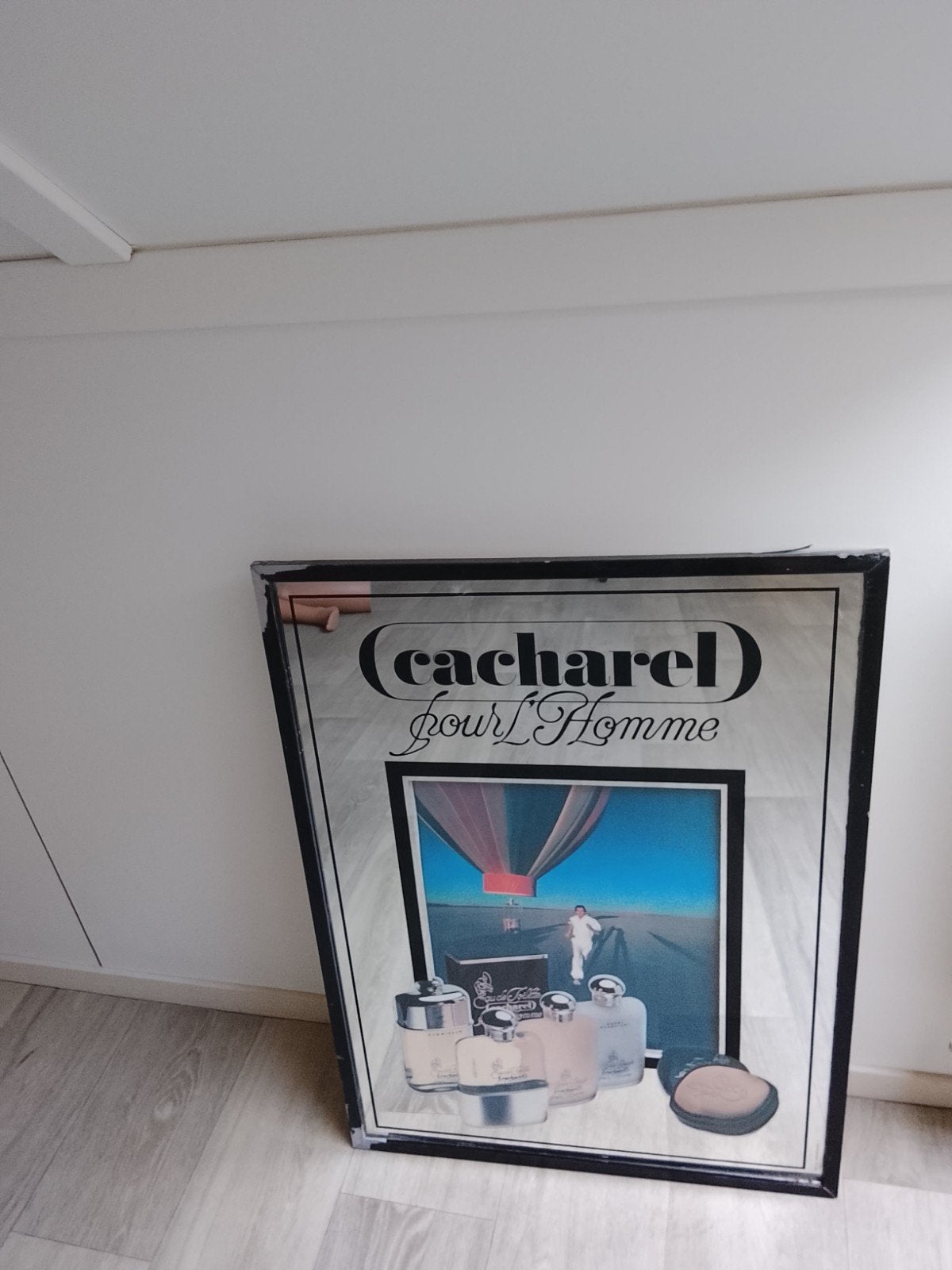 Vintage Cacharel Pour L'Homme Reclamebord, Ophalen of Verzenden