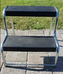 2 trede opstap trapje voor caravan of camper, Caravans en Kamperen, Ophalen, Gebruikt