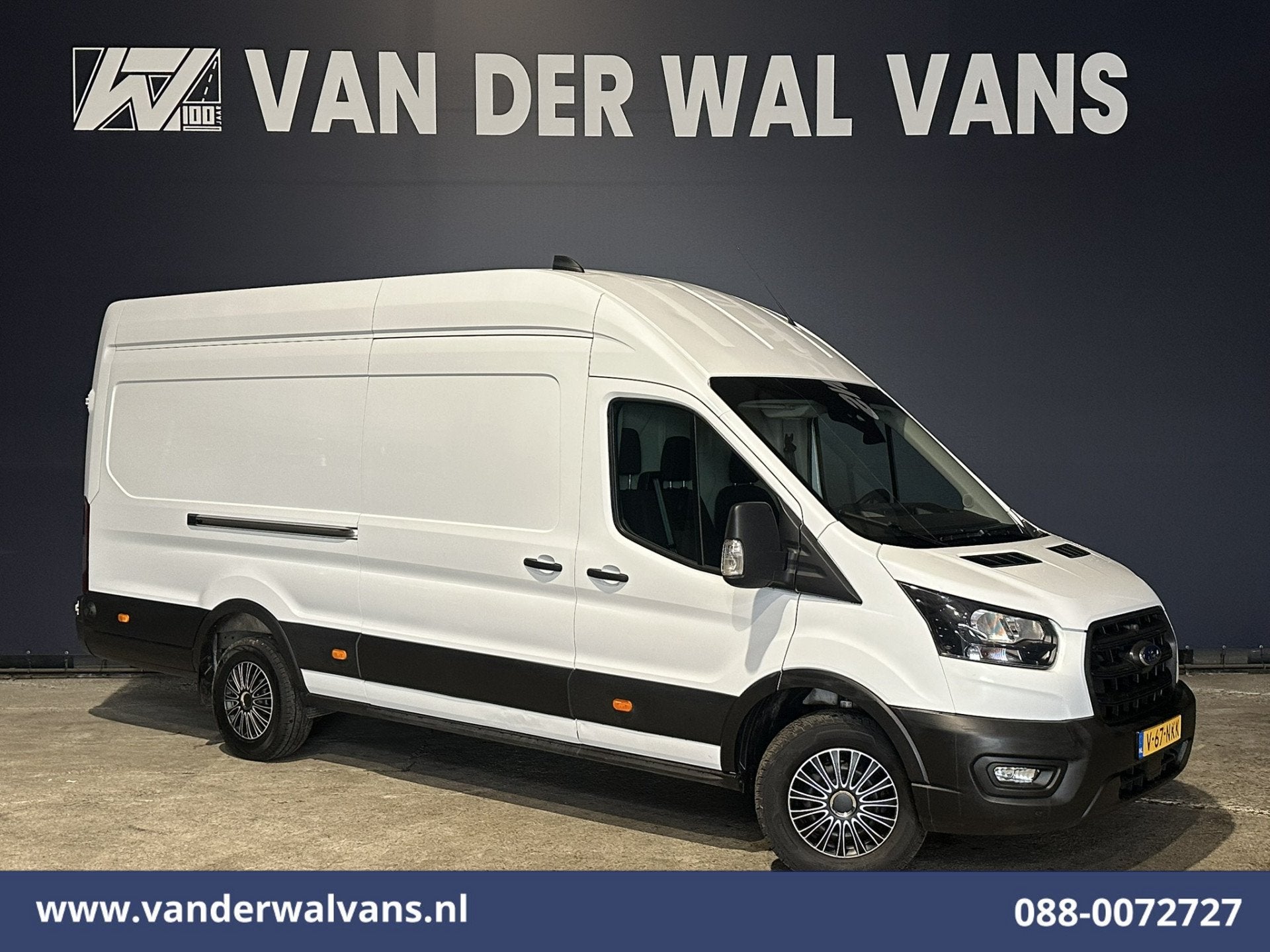 Ford Transit 2.0 TDCI 130pk L4H3 Jumbo Euro6 Airco | Camera, 4 cilinders, Wit, 11 km/l, Bedrijf