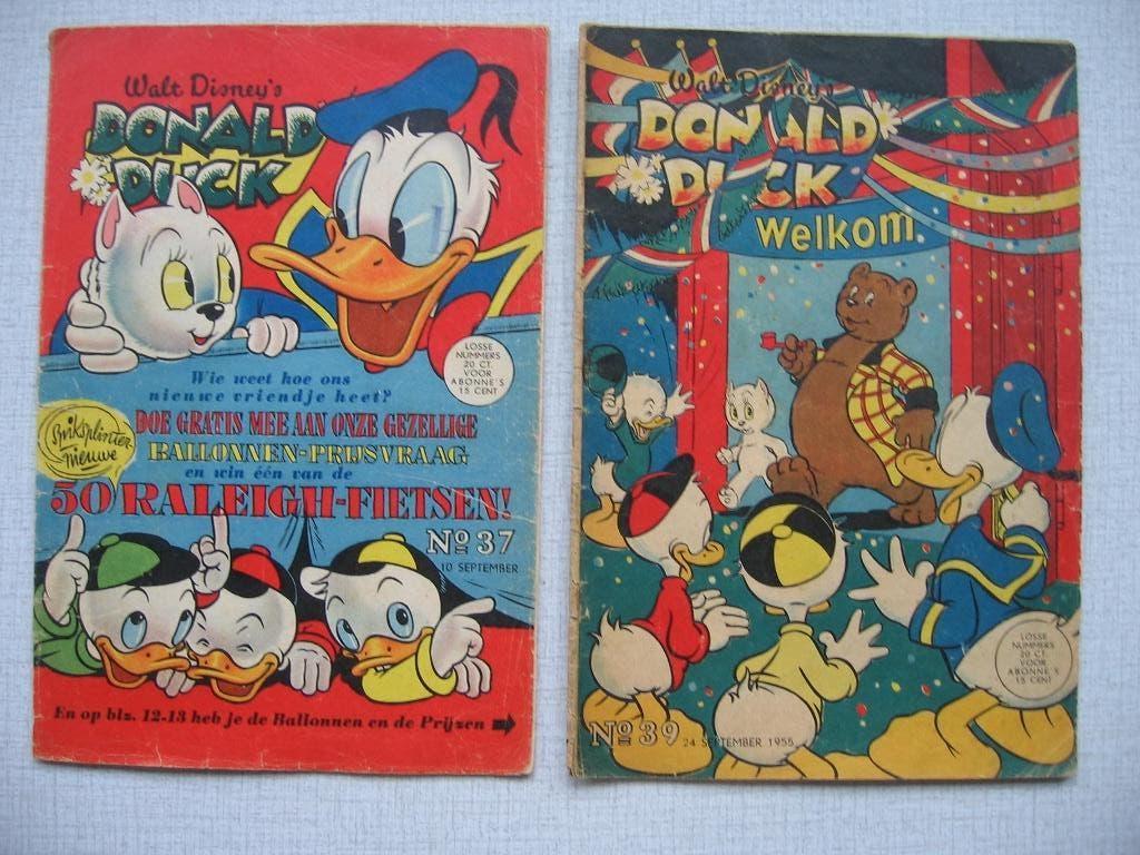 Tom Poes - Donald Duck verhalen (1955 - 2002), Marten Toonder, Complete serie of reeks, Ophalen, Gelezen