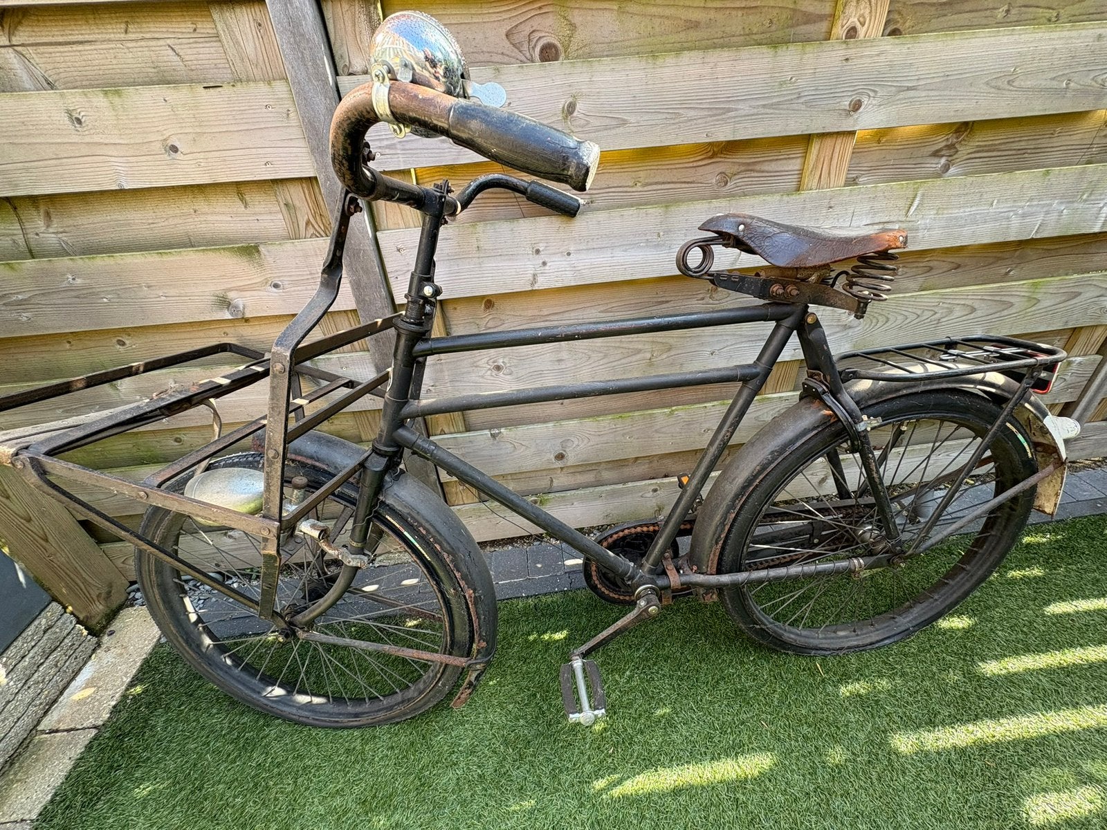 Gazelle vintage transportfiets 1959, Fietsen en Brommers, Fietsen | Oldtimers, 55 tot 59 cm, Ophalen, Terugtraprem, Jaren '50