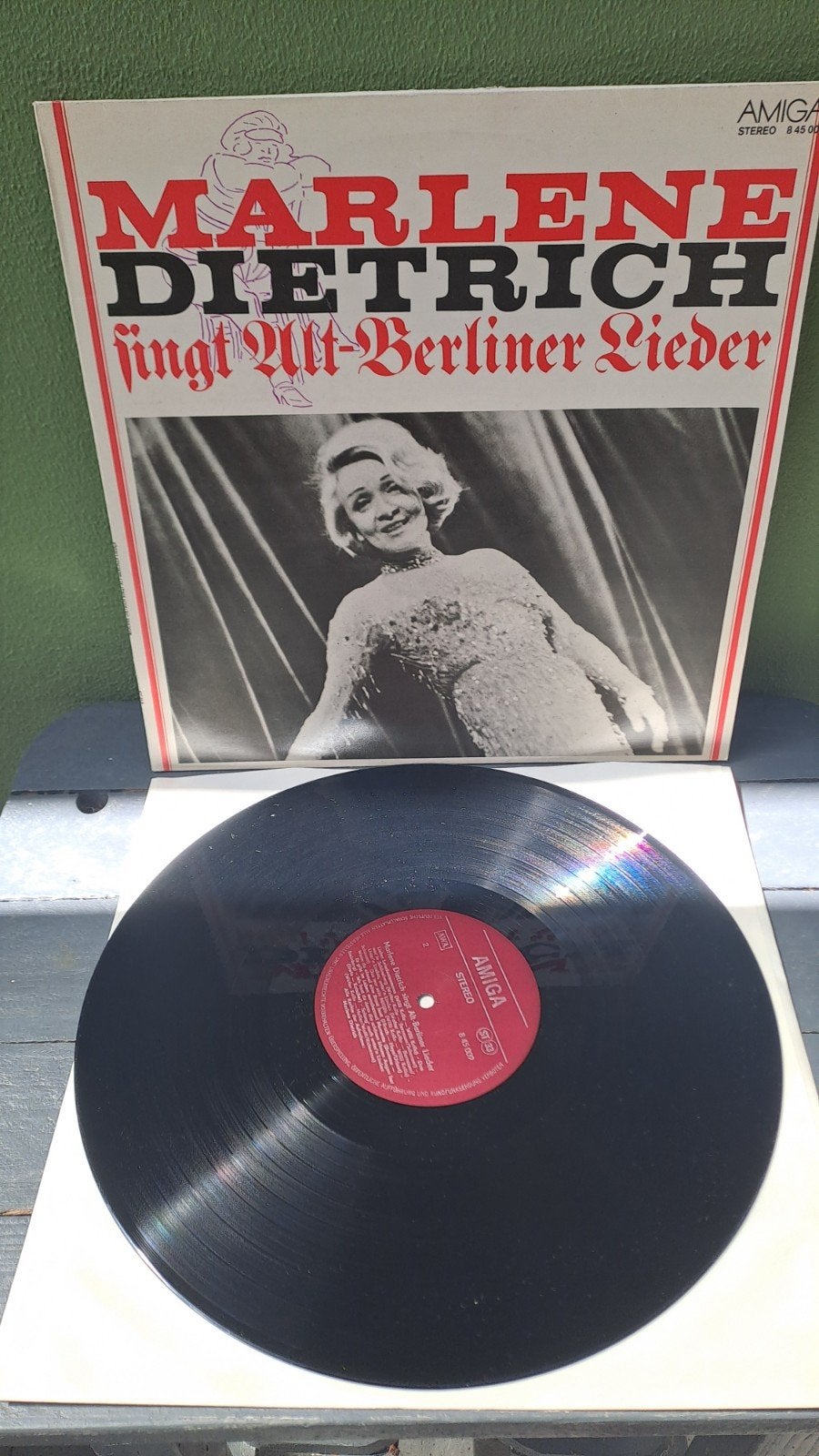 Marlene Dietrich - singt Alt-Berliner Lieder LP (AMIGA), Cd's en Dvd's, Vinyl | Pop, LP, Gebruikt, Overige genres, Ophalen of Verzenden