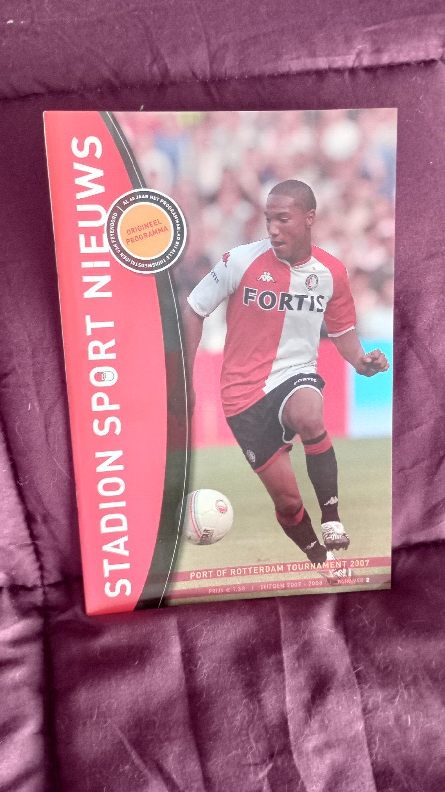 Feyenoord Stadion Sport Nieuws Programma 2007-2008, Verzenden, Zo goed als nieuw, Feyenoord, Boek of Tijdschrift