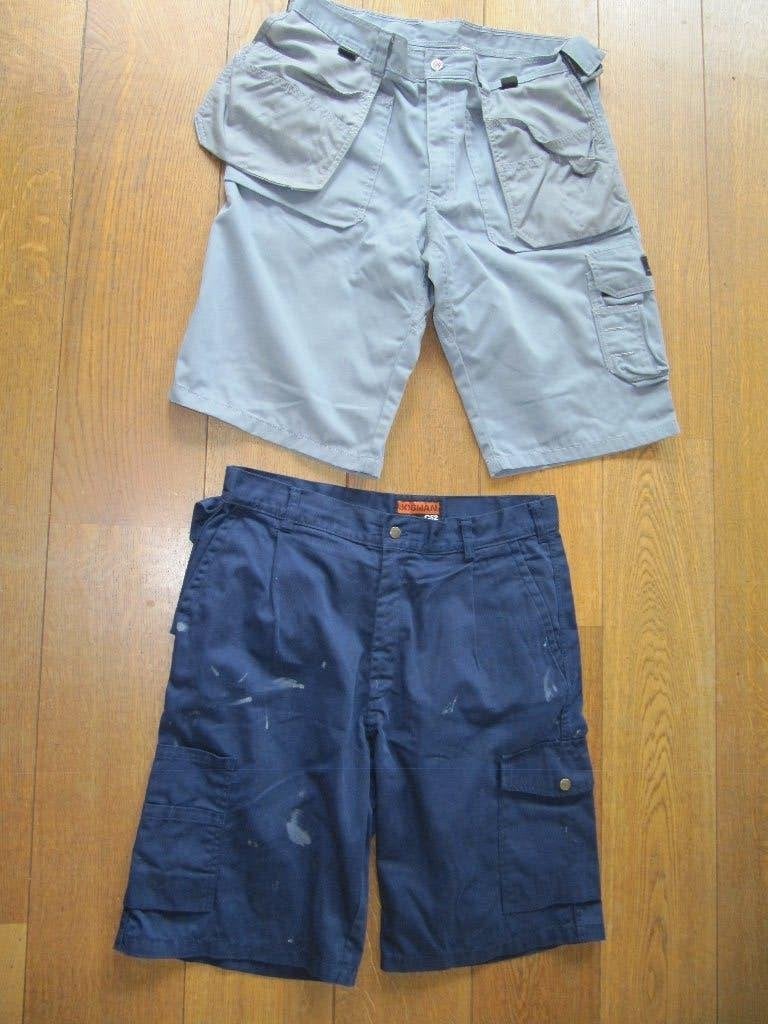 Twee korte werkbroeken Helly Hansen en Jobman C52 XL, Heren, Helly Hansen + Jobman, Ophalen of Verzenden, Zo goed als nieuw