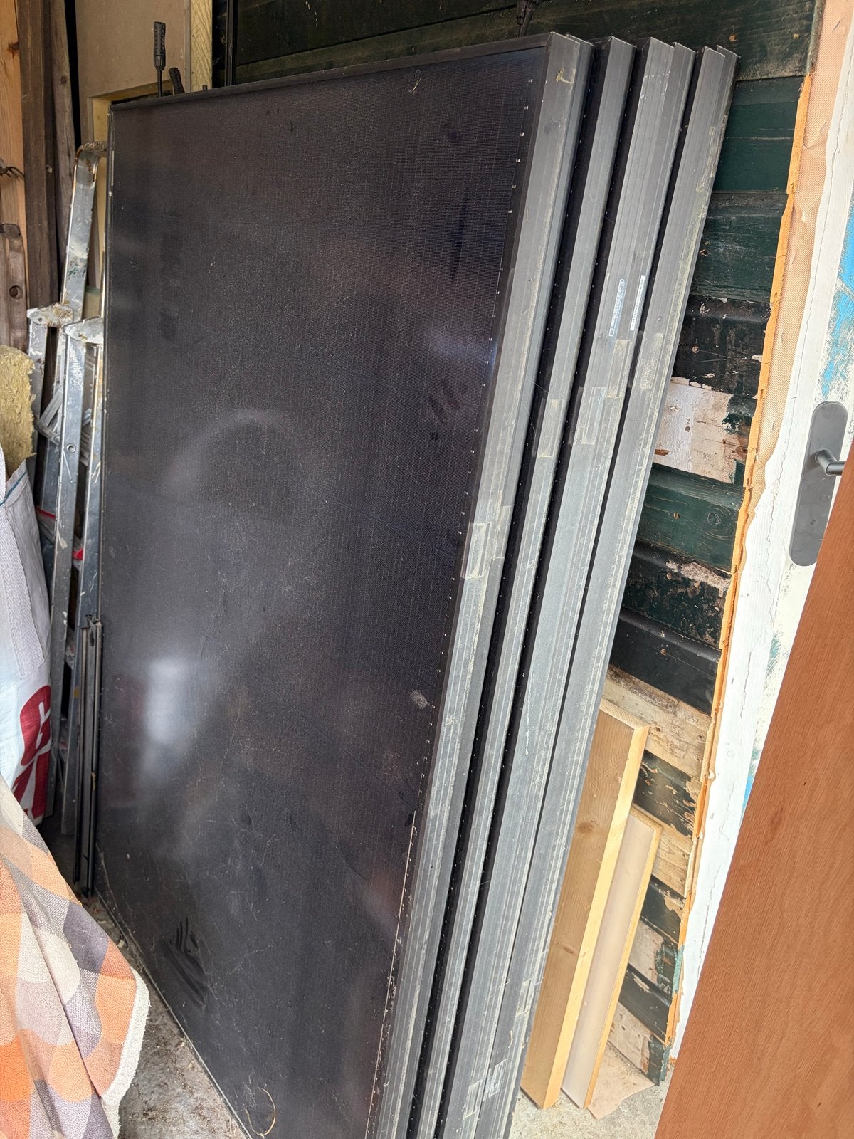 Goodwe zonnepanelen (8 stuks) inclusief omvormer, Ophalen, Gebruikt