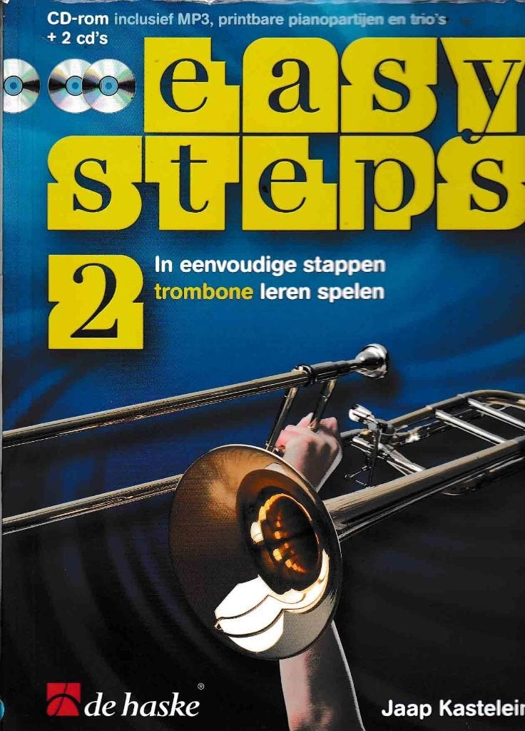 Easy Steps Trombone deel 2 ( 923 ), Gebruikt, Ophalen of Verzenden, Artiest of Componist, Jazz
