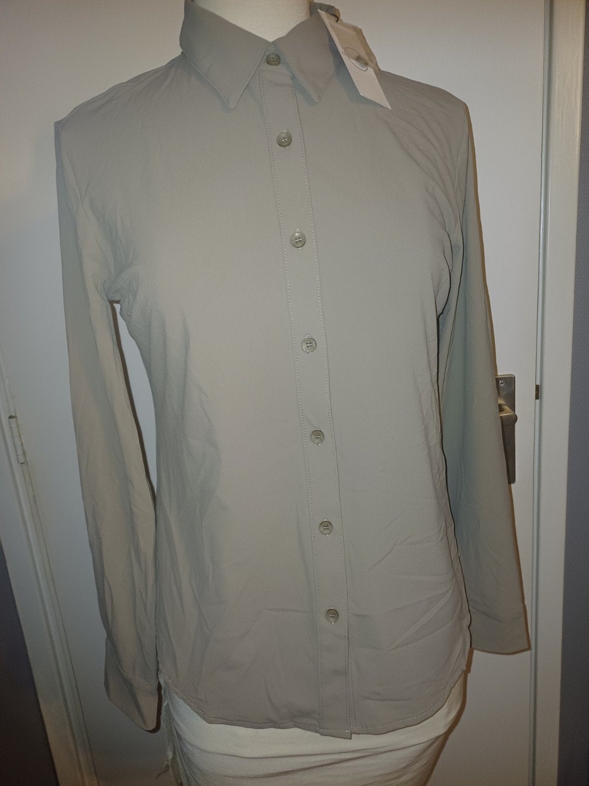 Nicolette Kluijver travel blouse maat M Taupe, Maat 38/40 (M), Overige kleuren, Nk, Nk