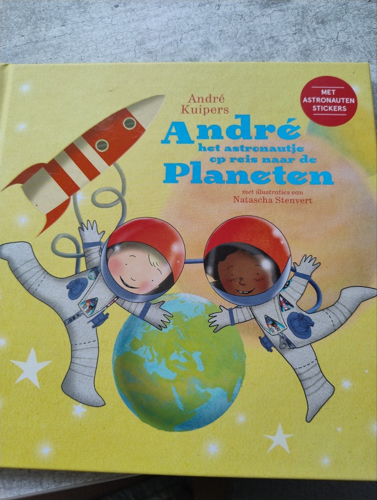 André het astronautje op reis naar de Planeten, Boeken, Ophalen of Verzenden, Zo goed als nieuw, André Kuipers
