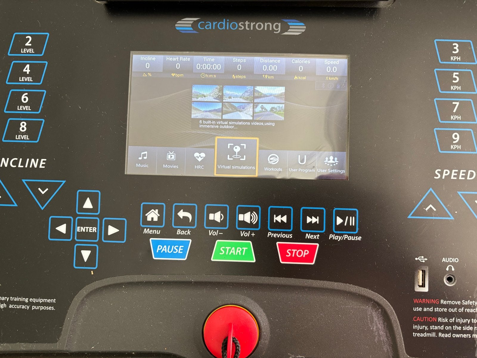 Cardiostrong TX50 loopband – In topstaat & amper gebruikt, Ophalen, Gebruikt, Metaal, Loopband