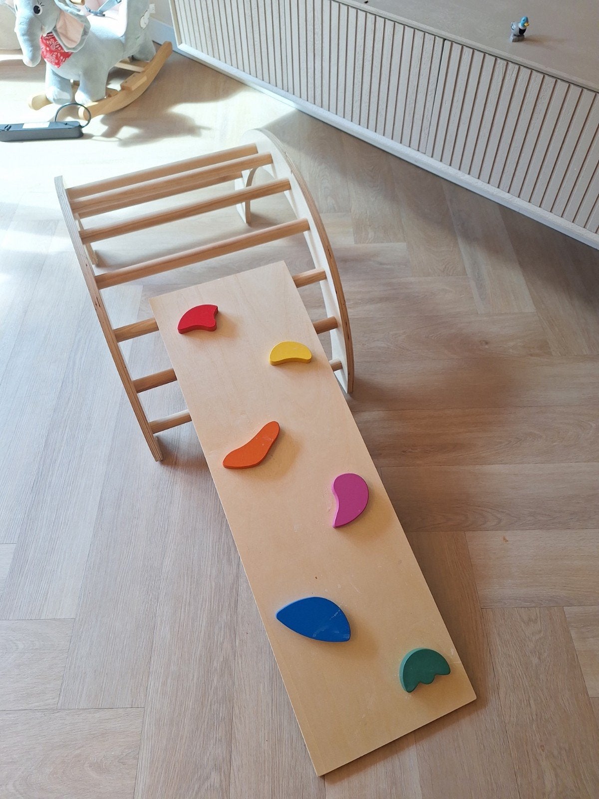 Klimtoestel, Kinderen en Baby's, Speelgoed | Houten speelgoed, Ophalen