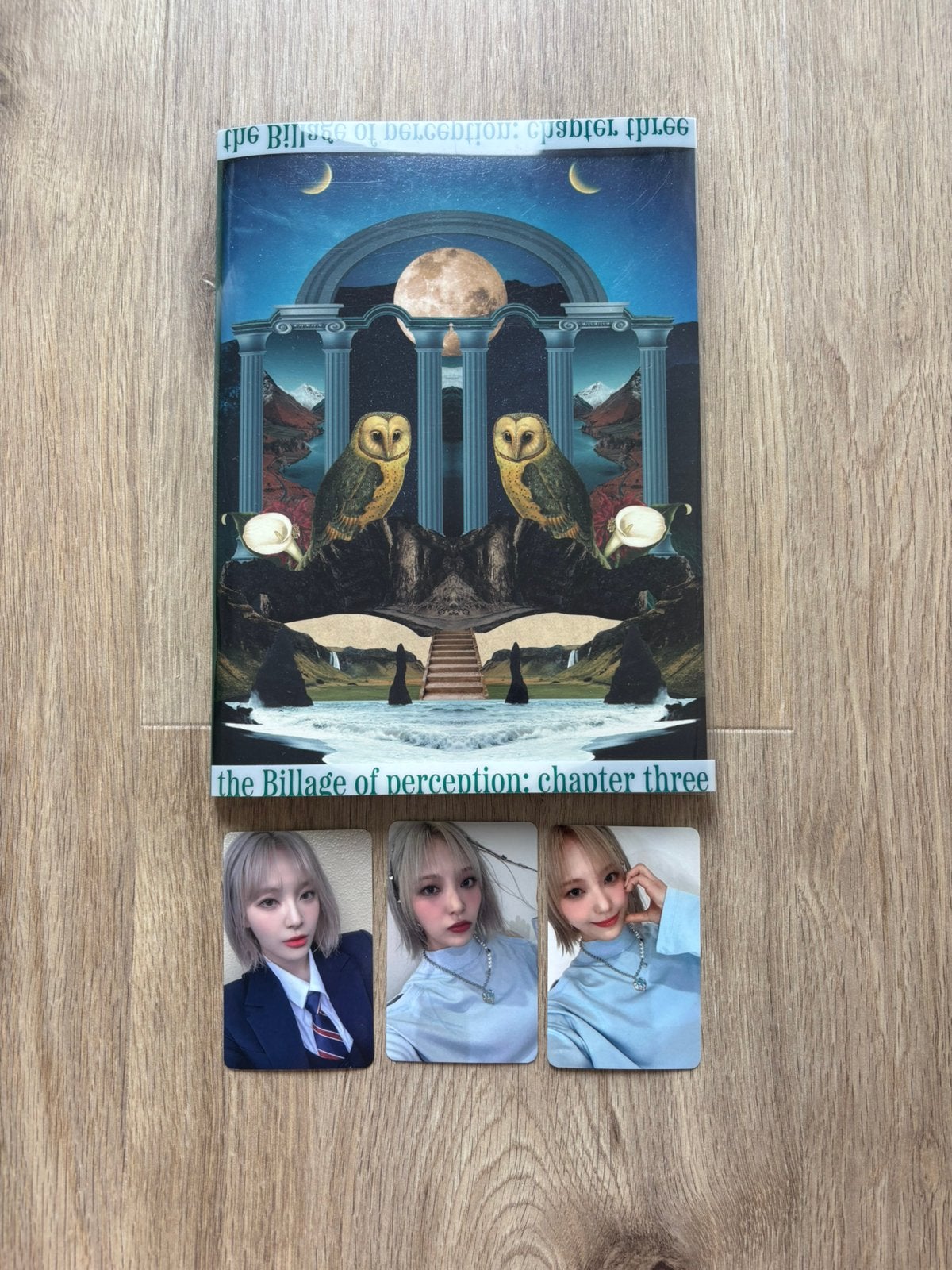 billlie the billage of perception album ch 3 photocard kpop, Ophalen of Verzenden, Zo goed als nieuw, Foto of Kaart