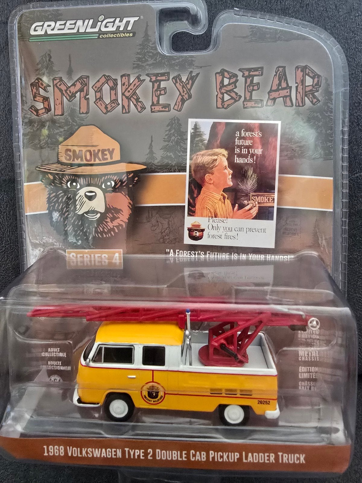 Volkswagen Type 2 Double Cab Pick-Up Ladder Truck Greenlight, Christian@diecastcompany.nl, Auto, Diecast Company, Nieuw