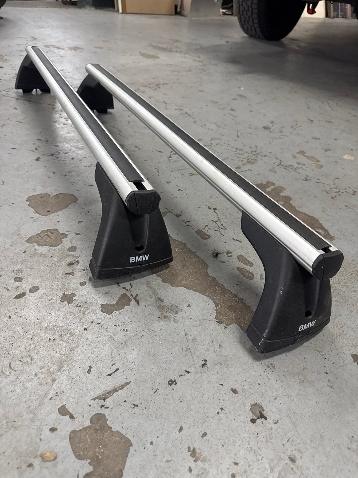 Originele BMW Dakdragers E87/E90 - Max 75 kg, Ophalen, Gebruikt