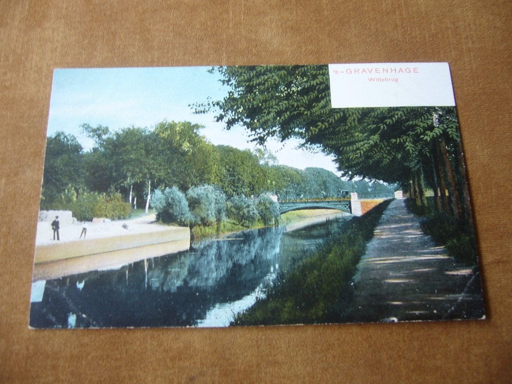 S, GRAVENHAGE  =  WITTEBRUG   BRIEFKAART, Ophalen of Verzenden, Voor 1920, Ongelopen, Zuid-Holland
