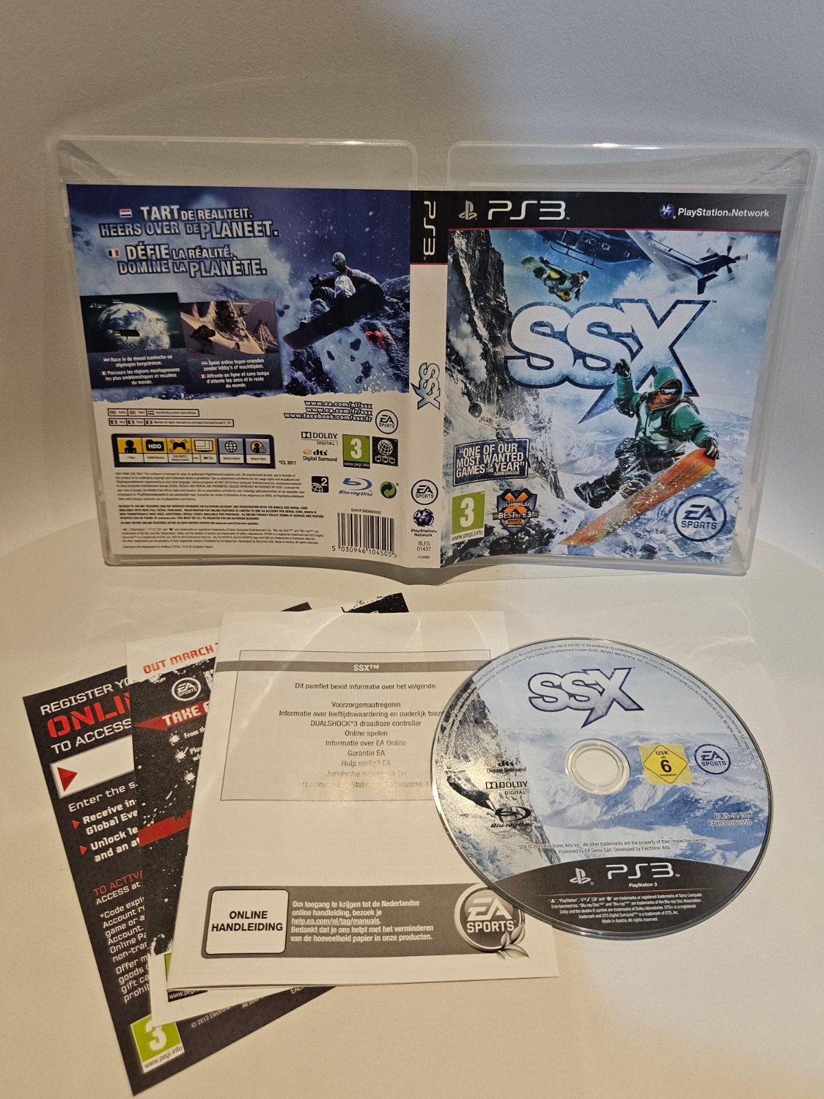 SSX PS3, 2 spelers, Ophalen of Verzenden, Zo goed als nieuw, Vanaf 3 jaar