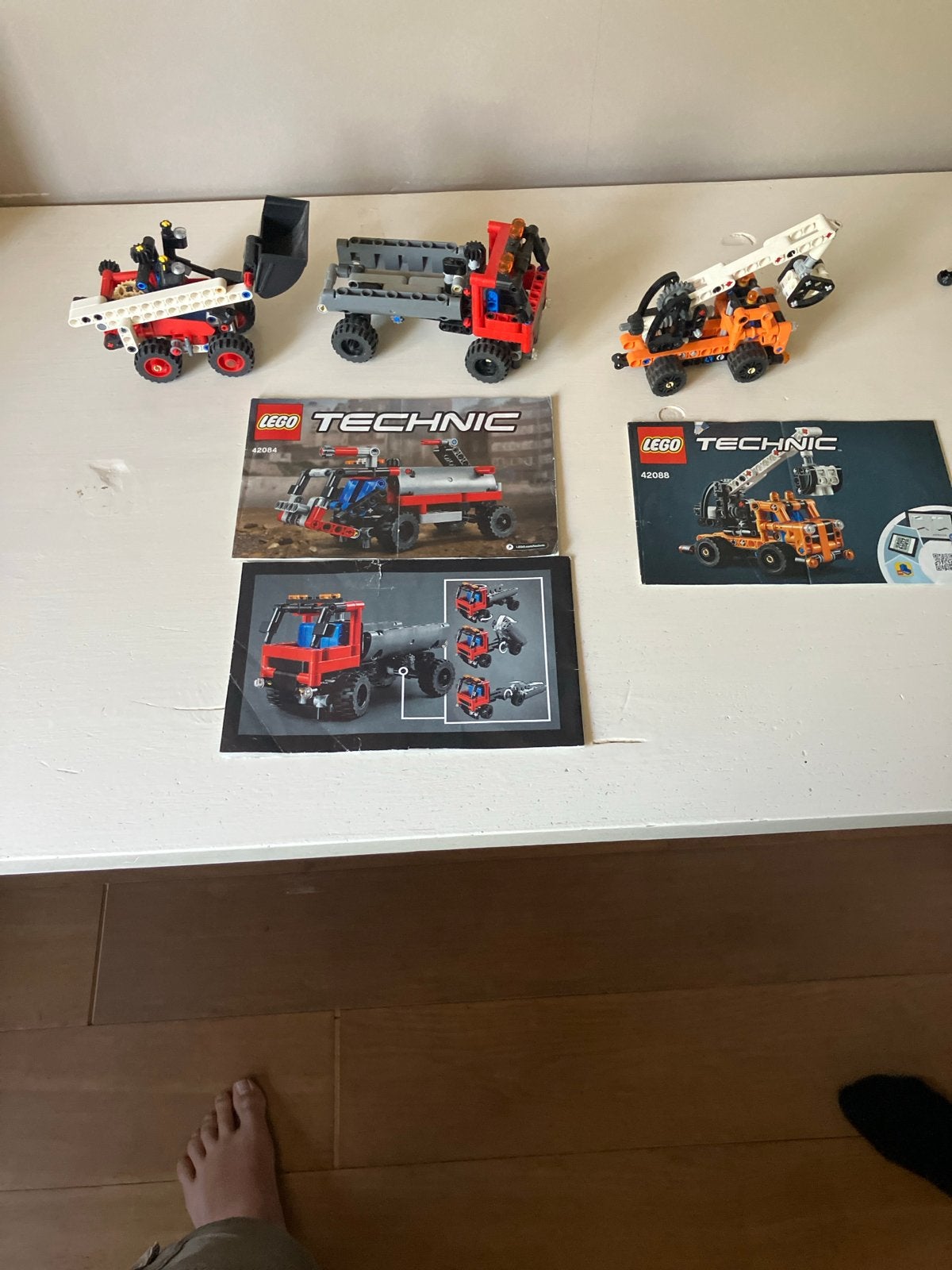 LEGO Technic voertuigen set met instructieboekjes, Ophalen, Gebruikt, Overige merken