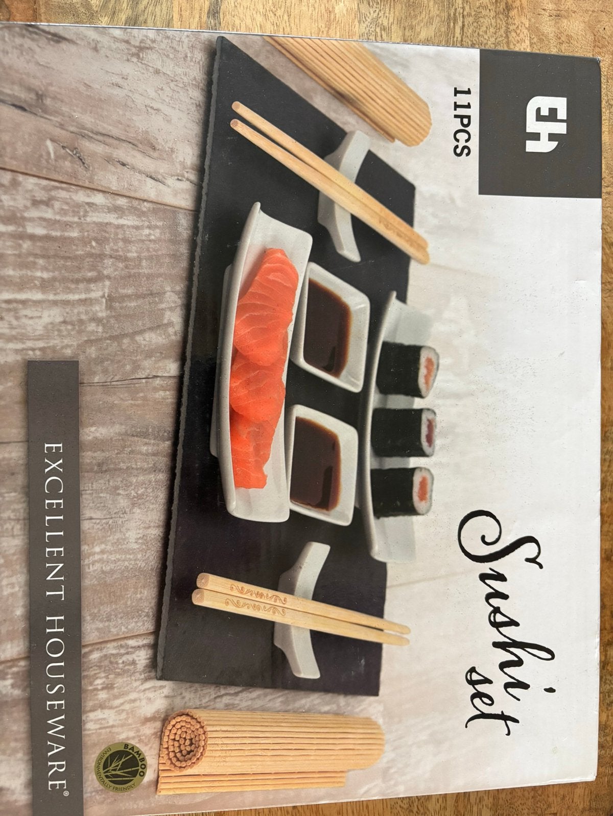 Sushi Kit, Ophalen of Verzenden, Zo goed als nieuw, Rvs of Chroom