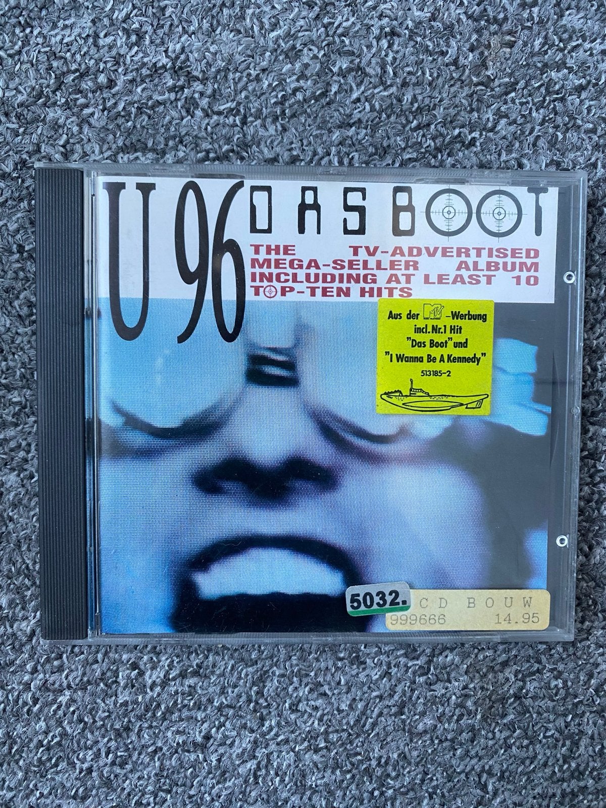 U96 - Das Boot CD (Mega-seller album met top-ten hits), Ophalen of Verzenden, Gebruikt, Elektronisch, Album