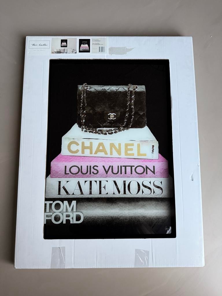 Glasschilderij Ten Halle 60x80cm - Chanel Louis Vuitton, Ophalen, Nieuw, Schilderij, 50 tot 75 cm