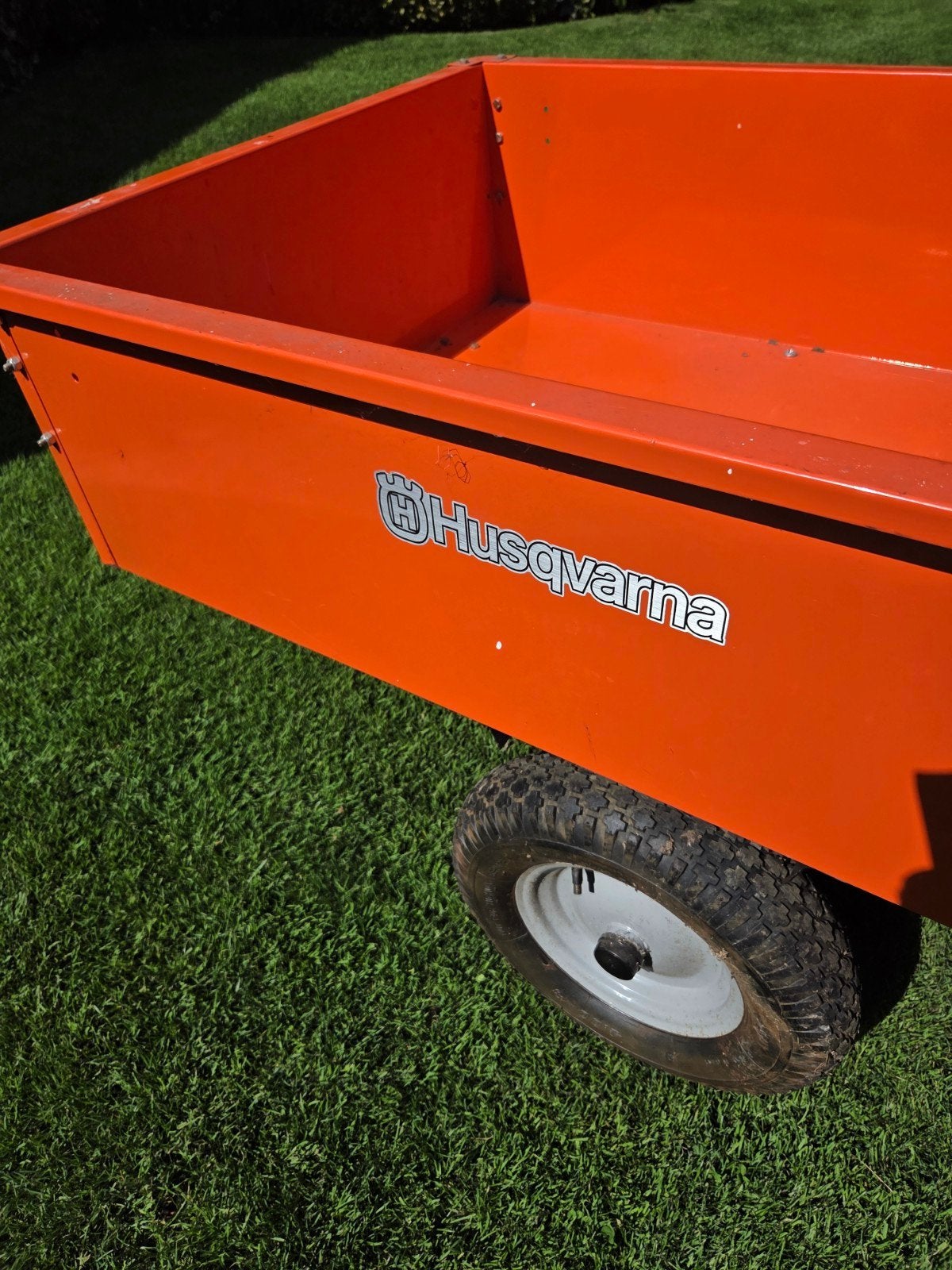 Te koop gebr husqvarna trailer, Ophalen
