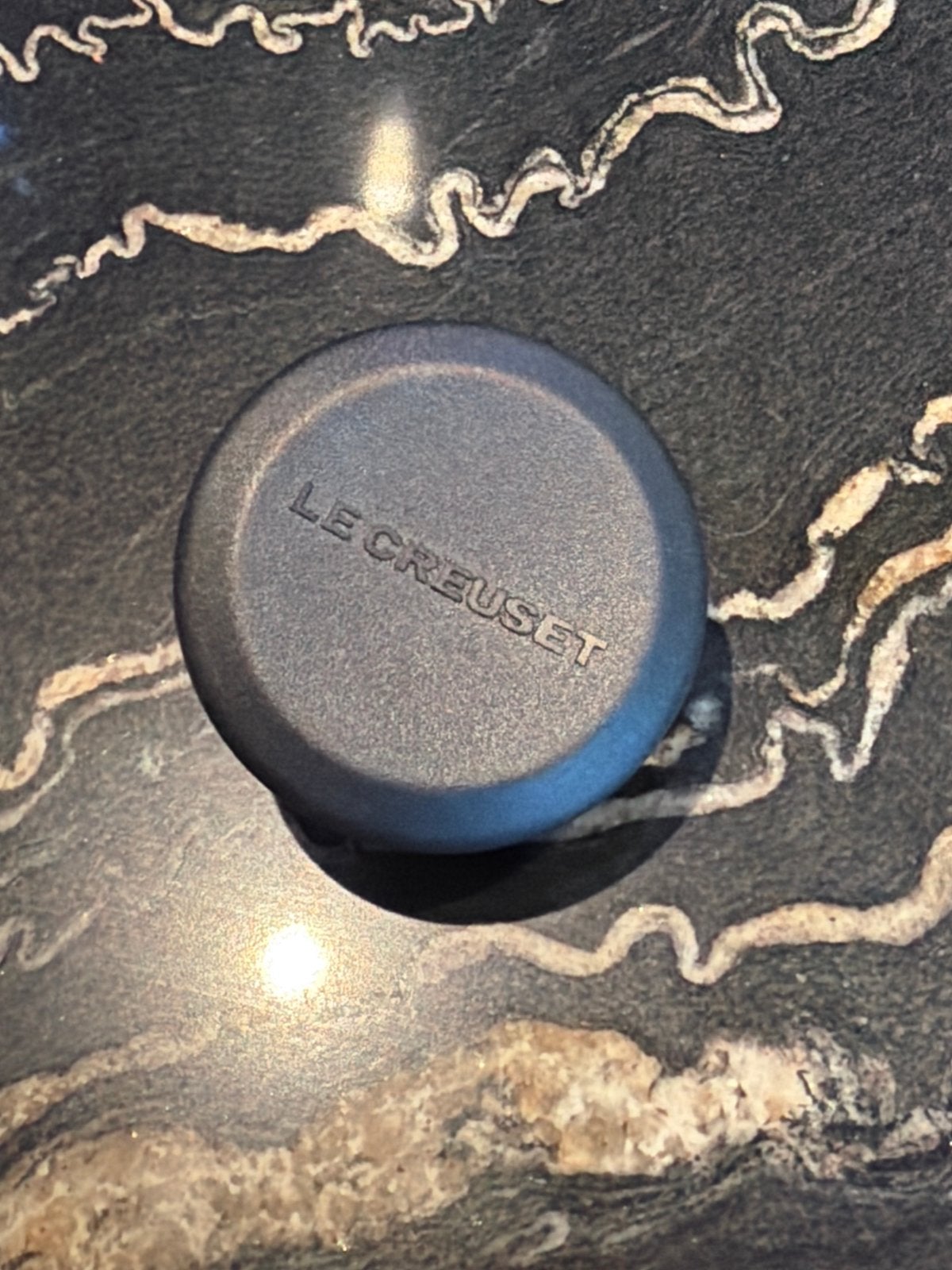 Le Creuset pannendop kunststof knop - Nieuw!, Le Creuset, Overige typen, Kunststof, Nieuw