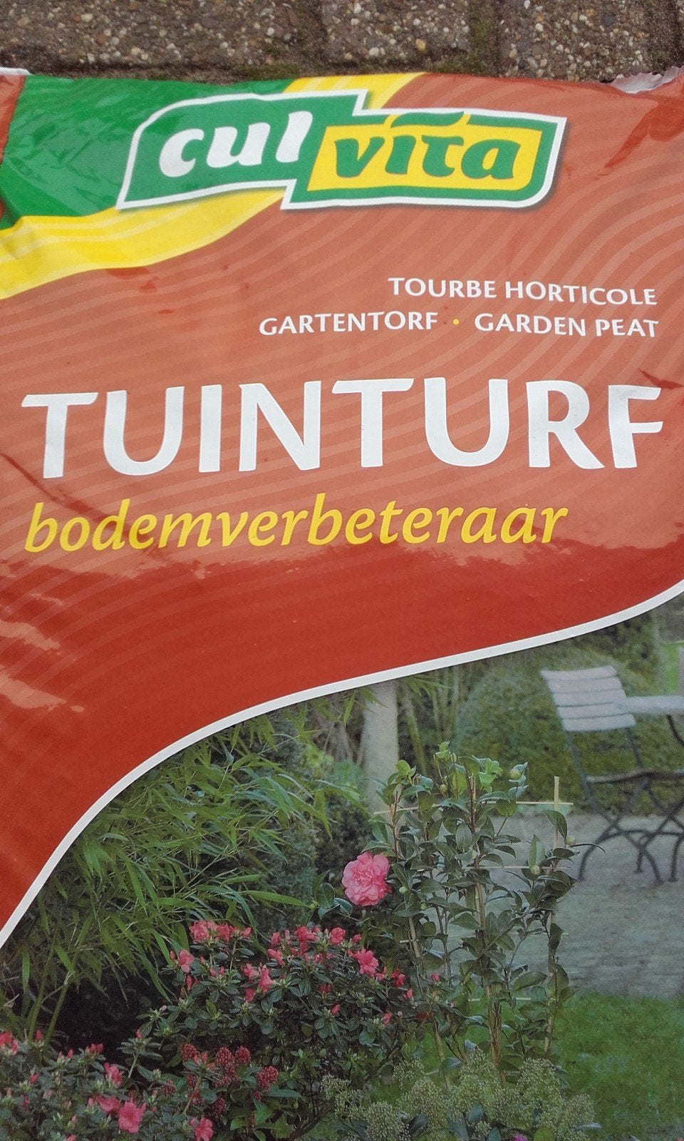 Culvita tuinturf zakken 40ltr., Ophalen, Tuinaarde