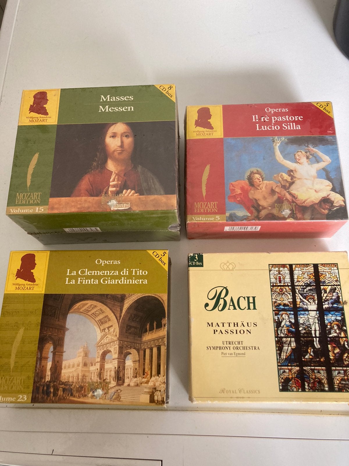 Mozart en Bach, Ophalen of Verzenden, Classicisme, Zo goed als nieuw