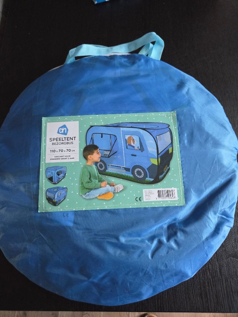Speeltent, Ophalen, Zo goed als nieuw
