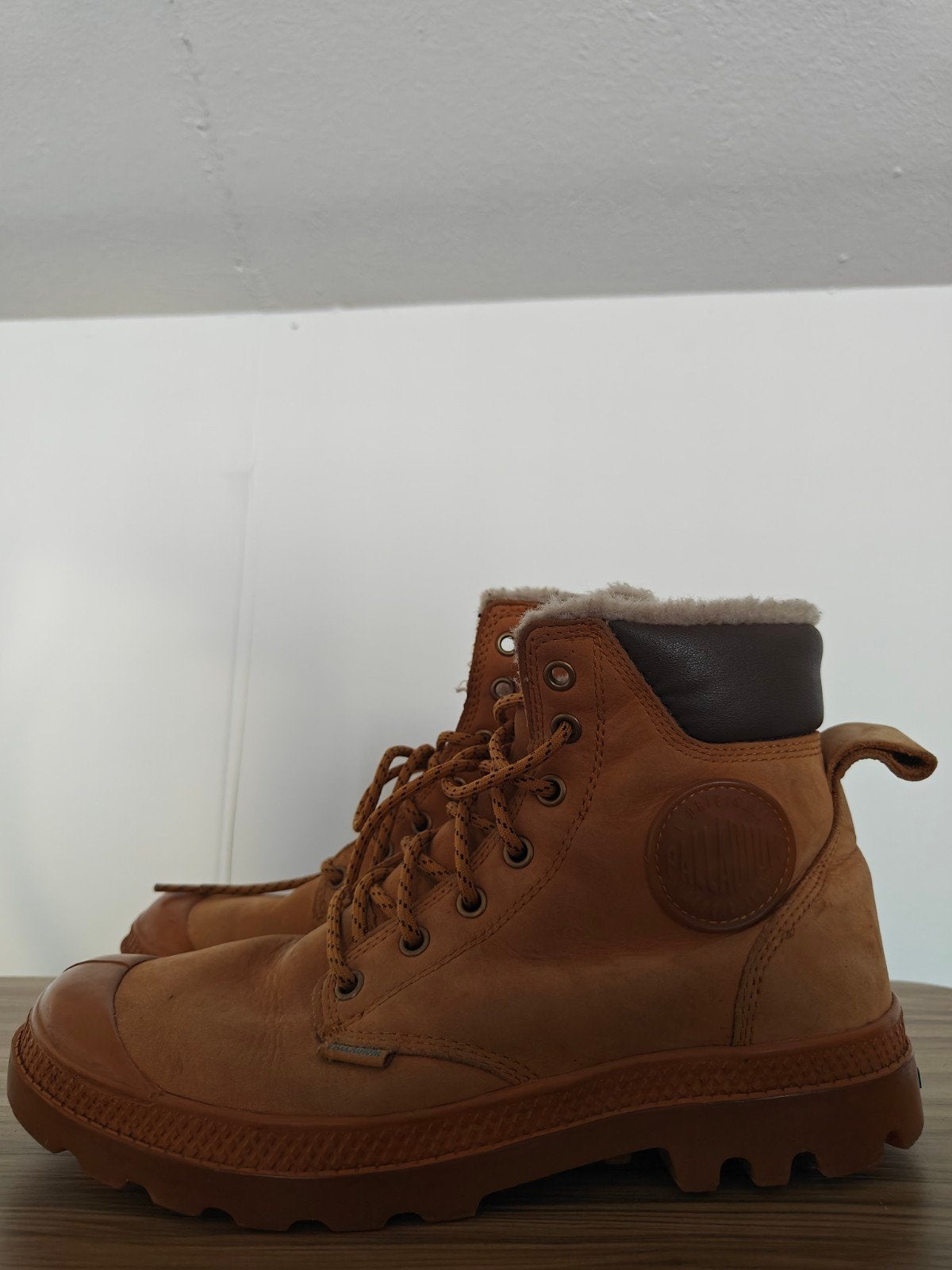 Palladium Pampa Sport Cuff WPN Boots - Maat 40, Ophalen of Verzenden, Gedragen, Bruin