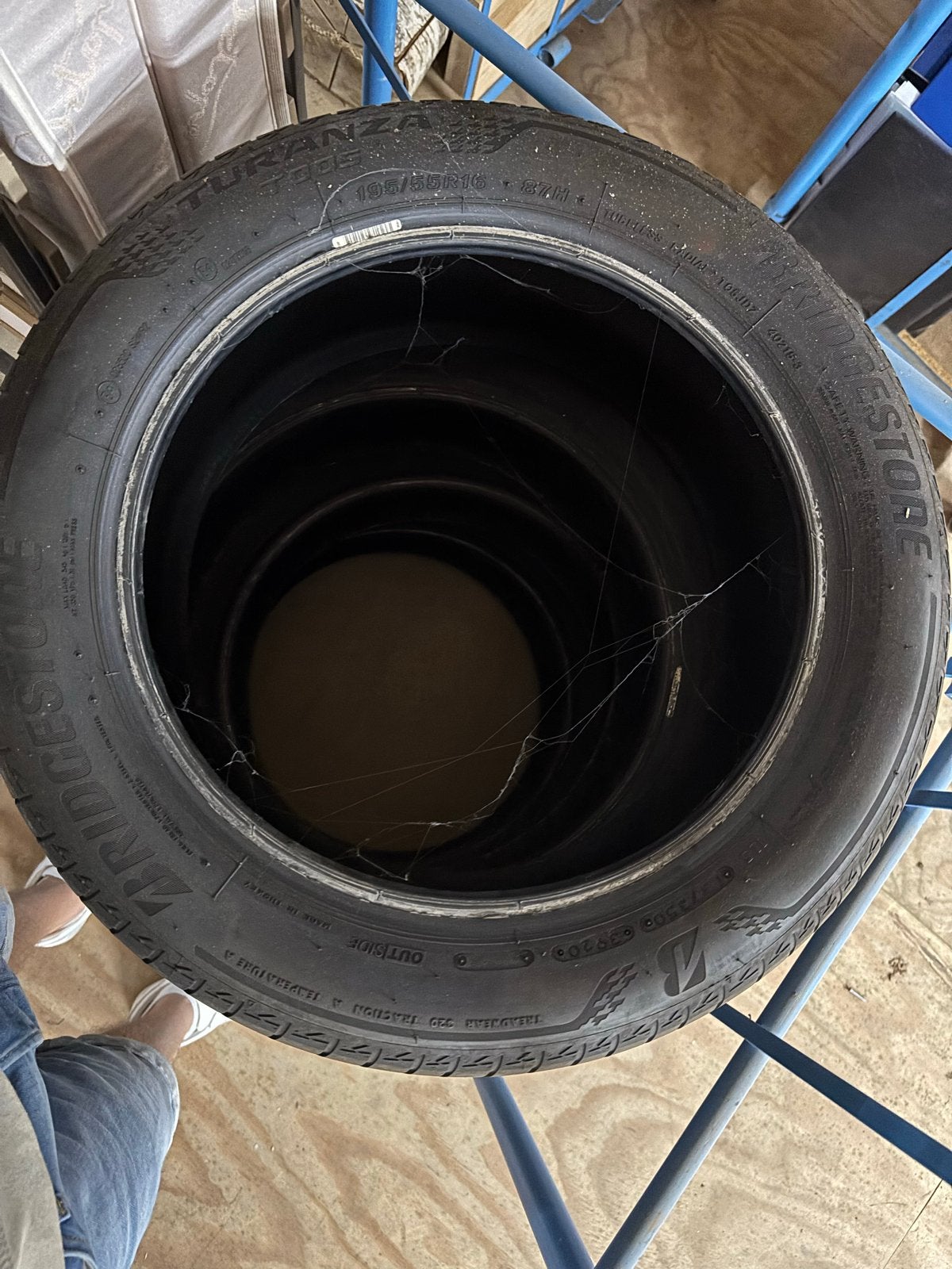 Bridgestone Turanza T005 195/55R16 87H Zomerbanden, Ophalen, Gebruikt