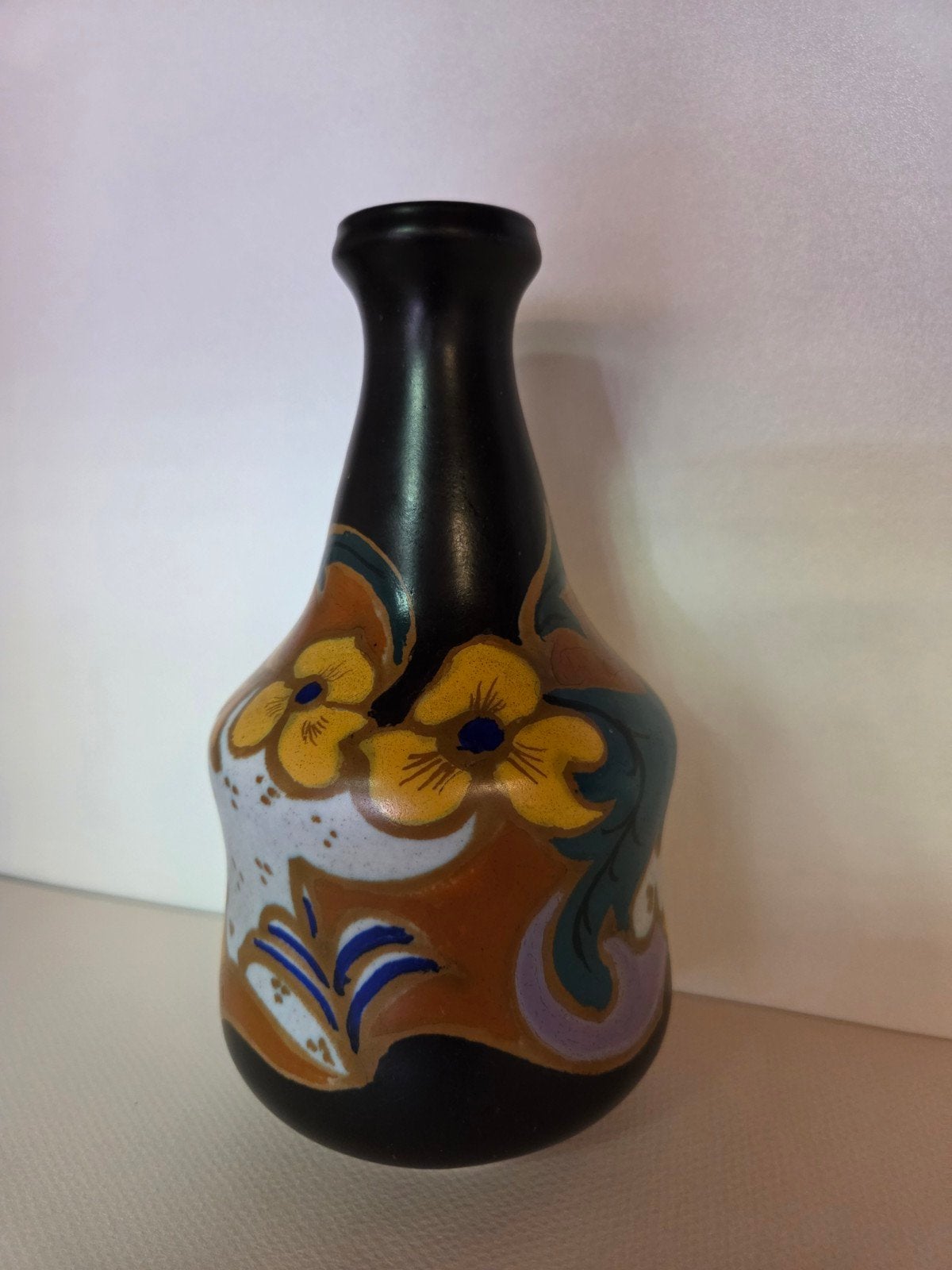 Vintage vaasje met Eskaf motief, Antiek en Kunst, Ophalen of Verzenden