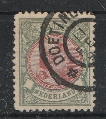 48 1896 Koningin Wilhelmina, Postzegels en Munten, Postzegels | Nederland, Ophalen of Verzenden, T/m 1940, Gestempeld