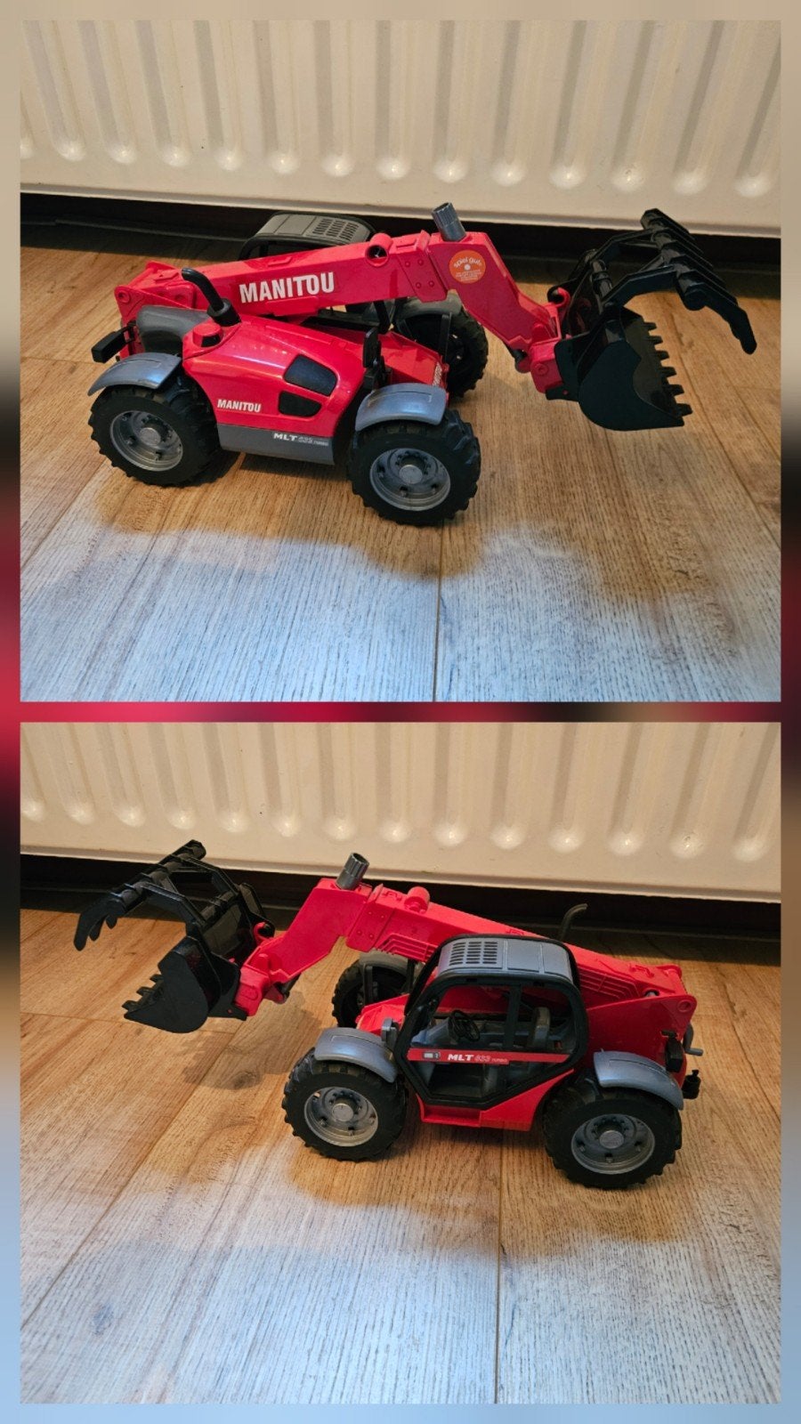 Bruder collectie oa combine, traktor, bulldozer, schuur,, Ophalen, Gebruikt