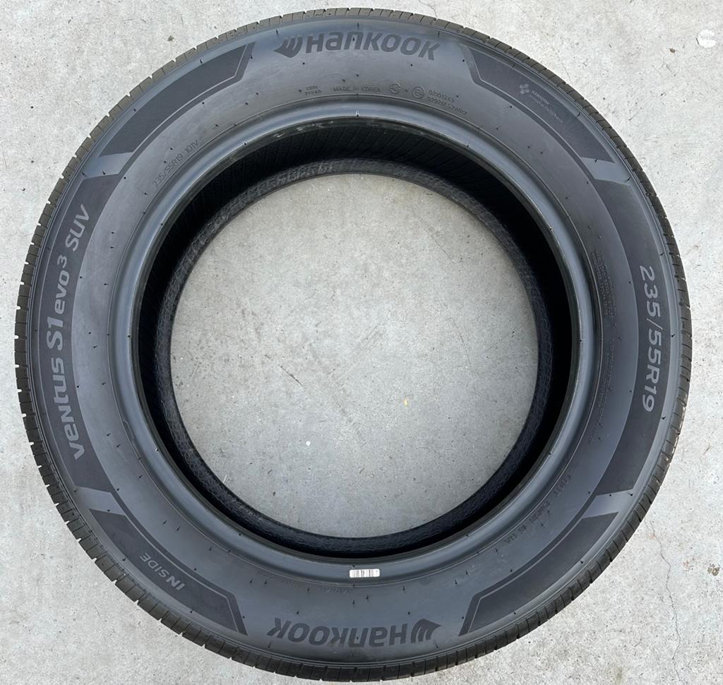 4 Stuks Hankook 235 55 19 Zomerbanden Inclusief Montage, 19 inch, Hankook, Nieuw, Ophalen of Verzenden