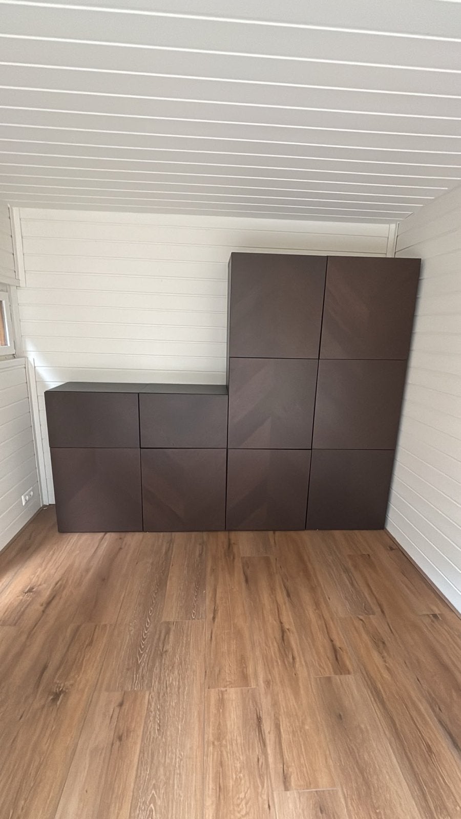 IKEA Besta kast met Hedeviken fronten (240x192x40cm), Ophalen, Zo goed als nieuw