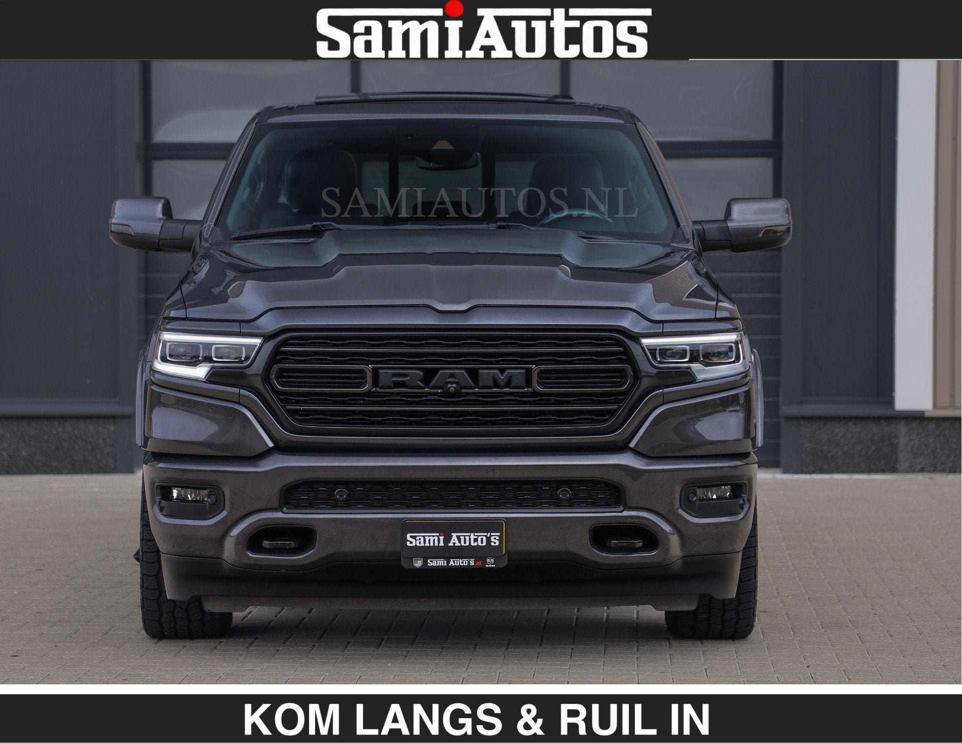 Dodge Ram LIMITED | HEMI 5.7 V8 | MWK KLEP | BOM VOL | GRANI, Auto's, Automaat, Gebruikt, 5654 cc, Met garantie (alle)