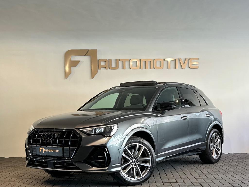 Audi Q3 45 TFSI e S Line Pano|Sfeer|Keyless|SONOS|360 Camera, Gebruikt, Hybride Elektrisch/Benzine, 13 kWh, SUV of Terreinwagen