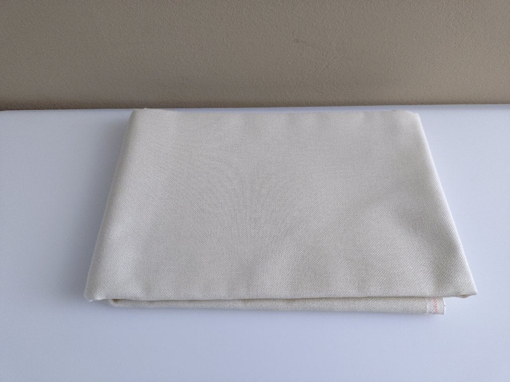 te koop nieuw ecru Zweigart evenweave borduurstof 140 x 0,85, Ophalen of Verzenden, Nieuw, Handborduren, Overige typen